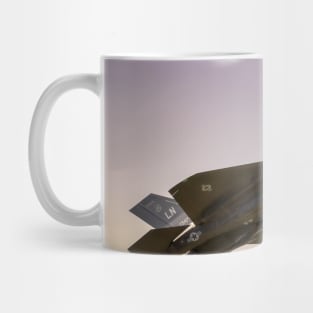 F35 Lightning at Sunset Mug